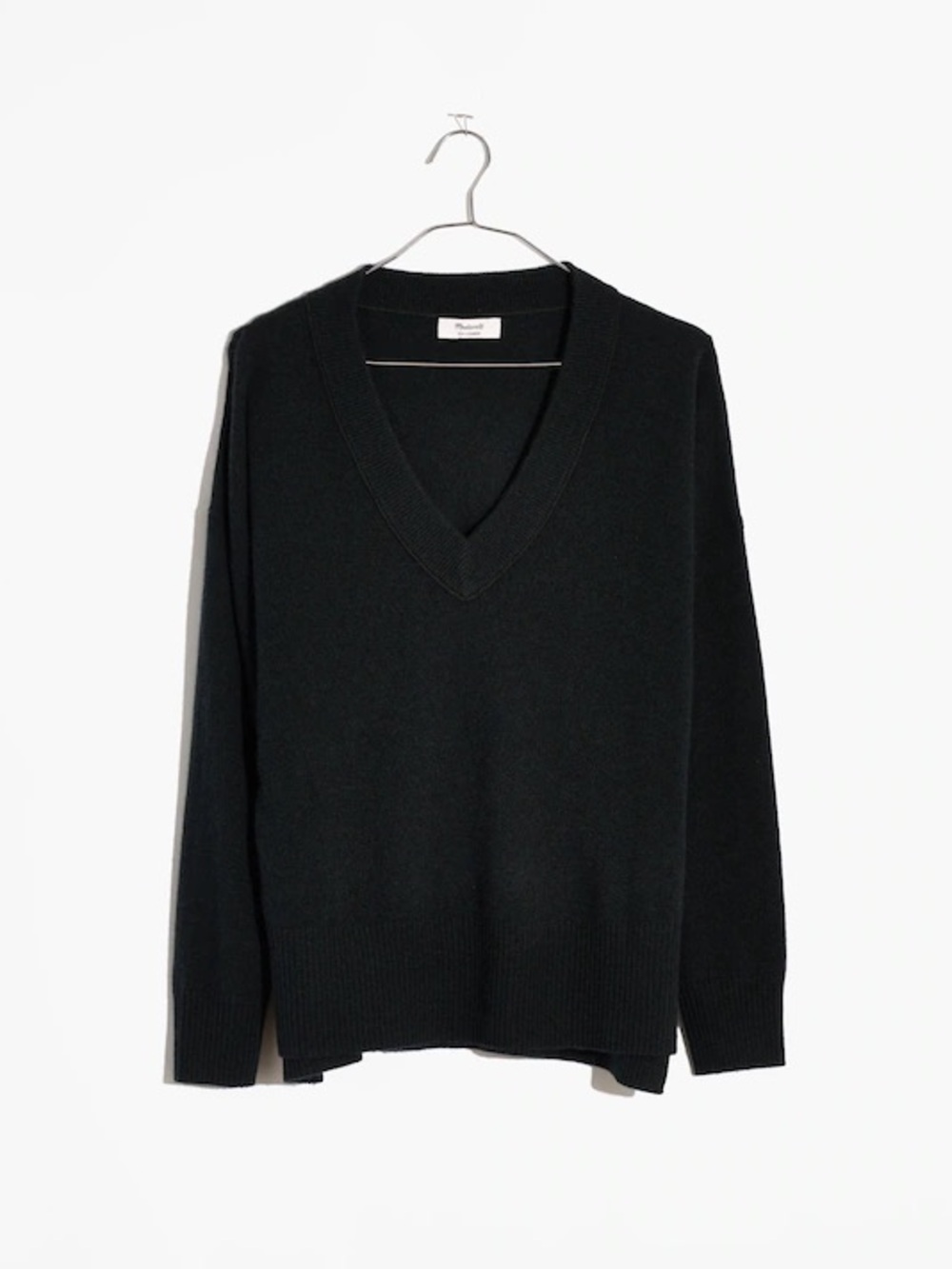 Madewell Sweater Women’s Large 100% Cashmere Ex Boyfriend Pullover Sweater